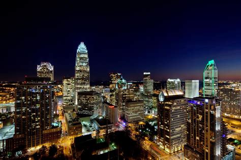 Skyline of Charlotte Image Courtesy of Visit Charlotte | Skimbaco ...