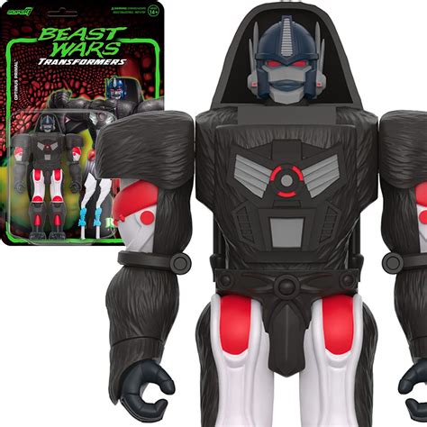 Transformers Beast Wars Optimus Primal 3 3/4-Inch ReAction Figure