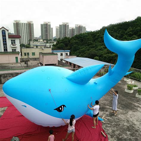 Boyi Customized Marine Inflatables Giant Sea Animal Model Inflatable Whale Shark Balloon - China ...