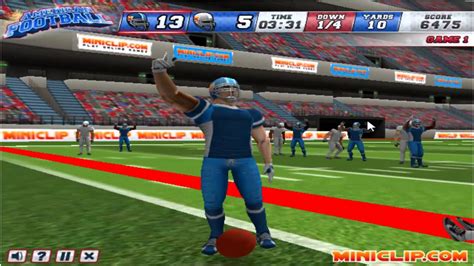 American Football - Miniclip Games, lets do this!! - YouTube