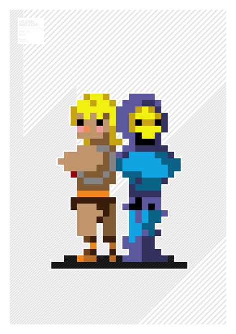 Pixel Art - 80s Cartoons | Behance