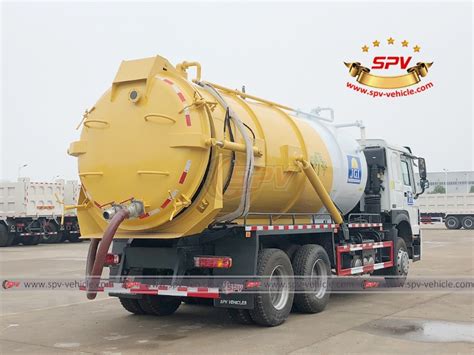 18,000 Litres Vacuum Tanker Truck, Sewer Vacuum Truck, Sewage Cleaning ...