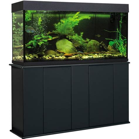 Upright Aquarium Stand, Black, 55 Gallon - Walmart.com - Walmart.com