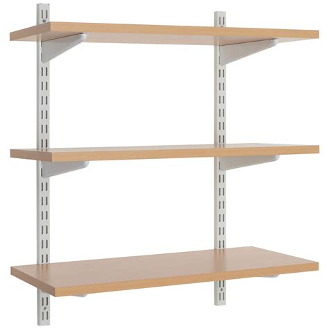 Office Wall Mounted Shelving Kit in White | Free UK Delivery