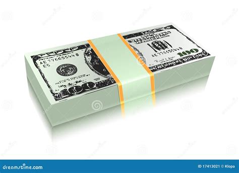 Bundle of Dollar Money Bill Stock Vector - Illustration of finance ...