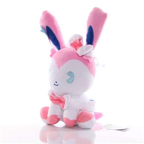 TAKARA TOMY 10-20CM Pokemon Eevee Plush Toy Flareon Umbreon Sylveon Leafeon Glaceon Pikachu ...