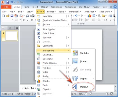 Where is WordArt in Office 2007, 2010, 2013 and 365