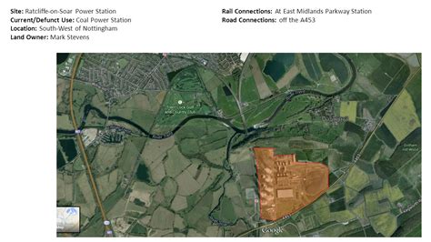 Site: Ratcliffe-on-Soar Power Station Current/Defunct Use: Coal Power Station Location: South ...