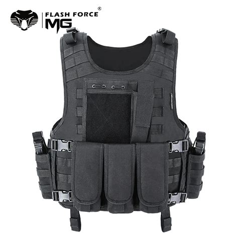 MGFLASHFORCE-Molle-Airsoft-Vest-Tactical-Vest-Plate-Carrier-Swat ...