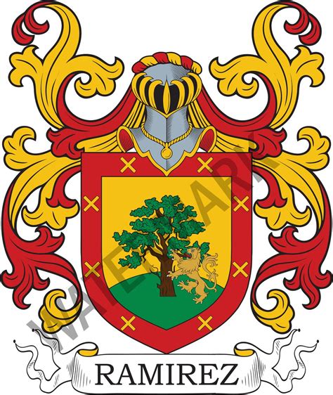 Ramirez Family Crest Digital Download Ramirez Coat of Arms JPG File Heraldry, Genealogy ...