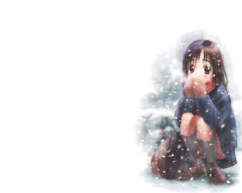 🔥 [70+] Winter Anime Wallpapers | WallpaperSafari