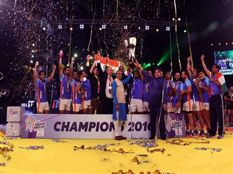 Winners of Kabaddi World Cup