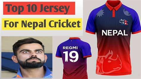 Top ten Jersey For Nepal Cricket Team | New Jersey of nepal Cricket Team || New Jersey || Nepal ...