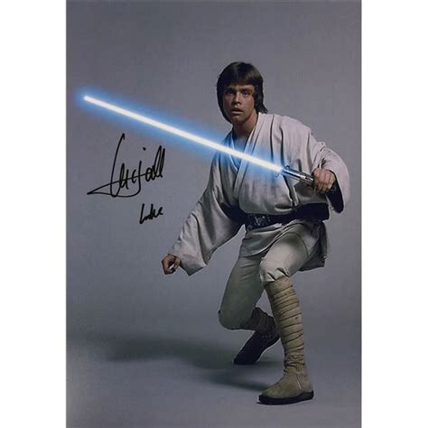 Star Wars Mark Hamill Autograph Photo