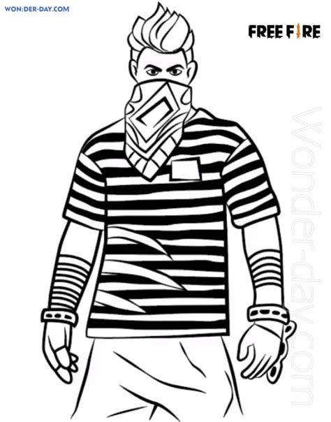 a man wearing a striped shirt and mask