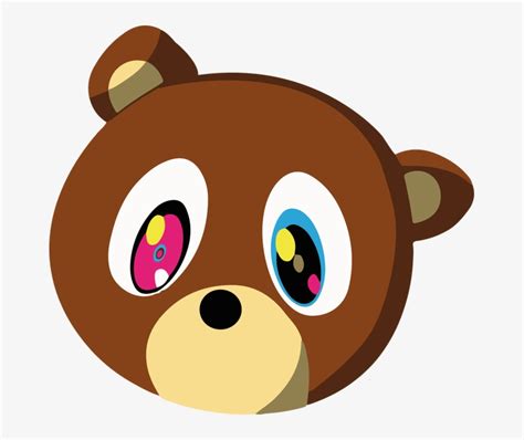 Kanye West Bear Png Graphic Royalty Free Download - Kanye West Logo Bear - Free Transparent PNG ...