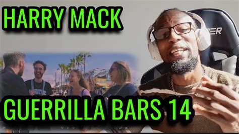 Harry Mack - Guerrilla Bars 14 || REACTION - YouTube