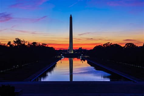 Sunrise Washington Monument Photograph by Bill Dodsworth | Fine Art America