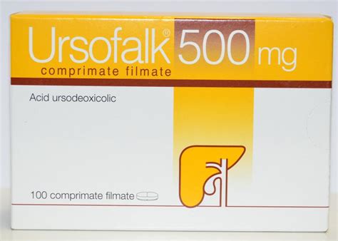 URSOFALK prospect 500mg x100 comprimate filmate DR. FALK 259.04 RON...