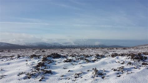 Snowy Winter in Ireland stock photo. Image of small, ireland - 41215112