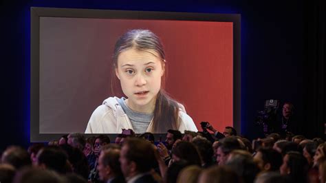 Greta Thunberg’s Message at Davos Forum: ‘Our House Is Still on Fire’ - The New York Times