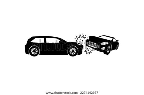 Car Crash Vector Silhouette Eps 10 Stock Vector (Royalty Free) 2274142937 | Shutterstock