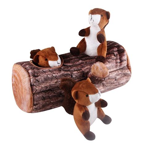 IFOYO Squeak Dog Toys, Large Durable Squirrel Hide and Seek Puzzle | eBay