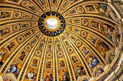 Dome Of St Peter's Basilica Vatican City Italy Photograph by Jon Berghoff