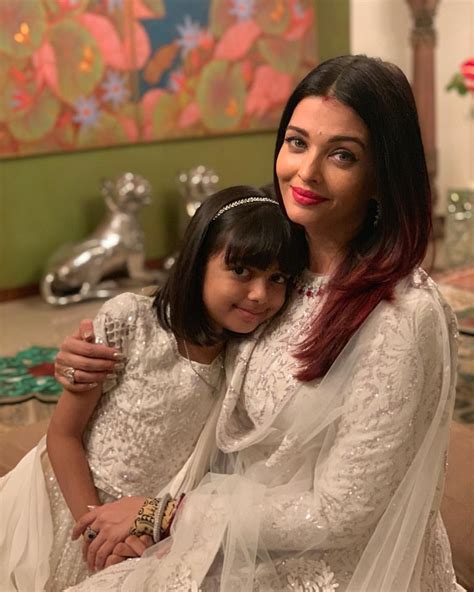 Aishwarya Rai Bachchan twinning with her daughter Aaradhya on her birthday #happybirthday ...