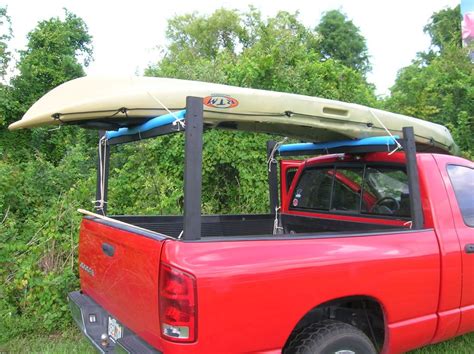 PVC truck bed racks | Kayak rack for truck, Canoe and kayak, Kayak rack