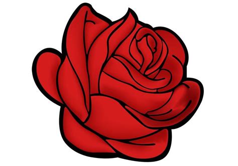 Pin by 德园 王 on 快速收藏 | Rose drawing simple, Rose drawing, Red roses