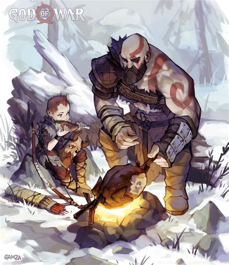 kratos and atreus - God of War Fan Art (43501056) - Fanpop - Page 14