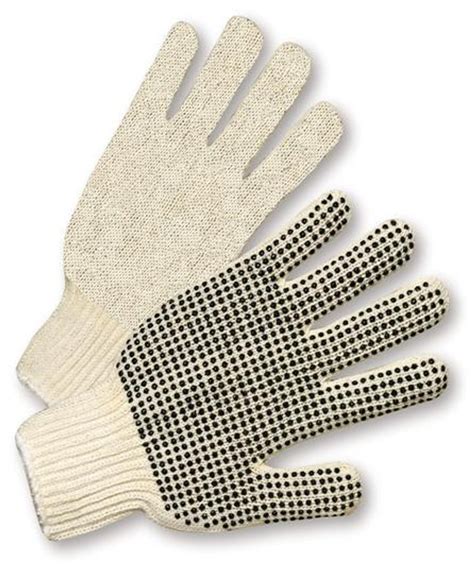 PVC Palm Dot String Knit Gloves (12 pairs) - G & S Safety Products