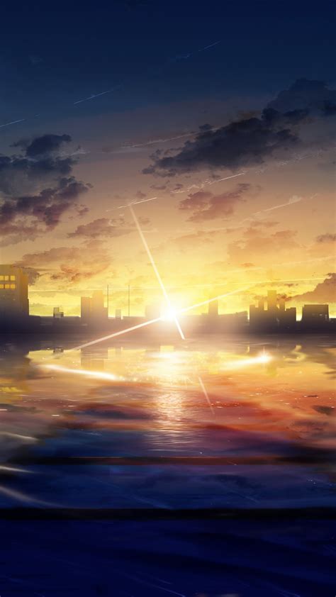 319931 Sunrise City Sky Scenery Anime 4k Wallpaper Mo - vrogue.co