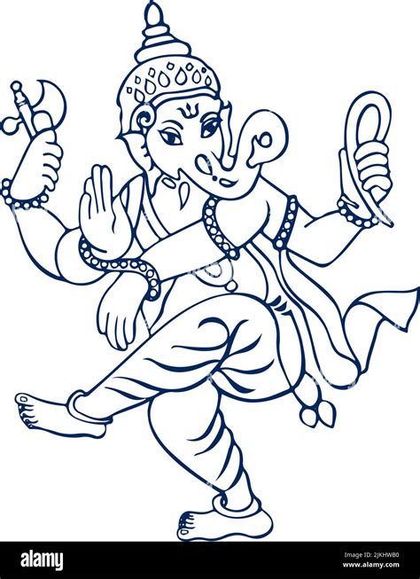 Lord ganesha drawing hi-res stock photography and images - Alamy