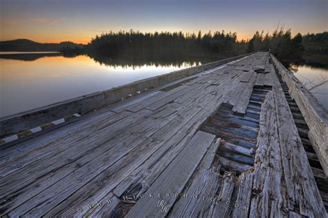 Old Wooden Bridge Scenic Sunset Photo | Photo, Information