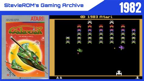 Galaxian Atari 2600 Gameplay & History 1982 - YouTube