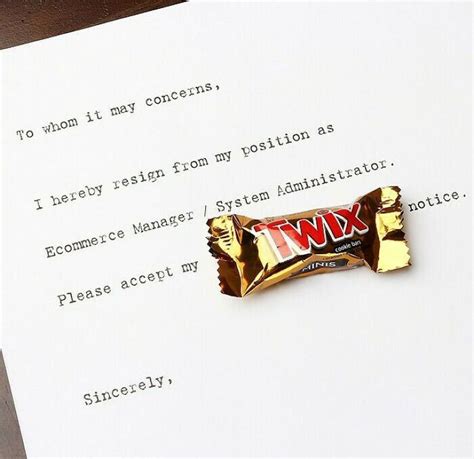 35 Hilariously Funny Resignation Letters