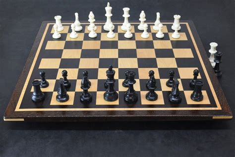 Sweet Hill Wood Chess Boards. Wenge Chess Board with 2 inch squares and ...