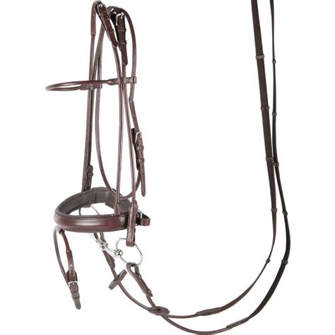 Harry's Horse luxurious rolled bridle - Lowest price guarantee ...