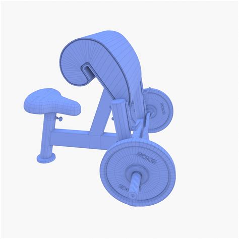 ArtStation - Curl bench | Game Assets