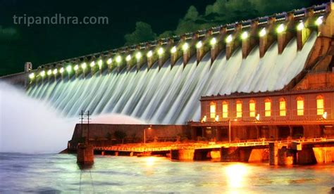 Nagarjuna Sagar is the tallest dam build across the River Krishna it is ...