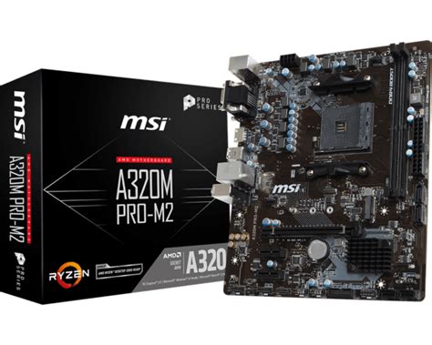 Overview A320M PRO-M2 | MSI Global - The Leading Brand in High-end Gaming & Professional Creation