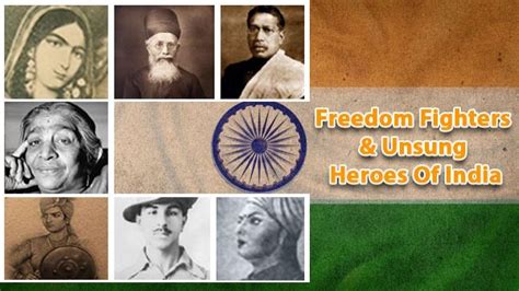 Independence Day 2022: 28 Indian Freedom Fighters Names List With Photo ...