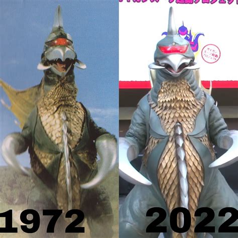 Showa gigan suit evolution | Godzilla | Know Your Meme