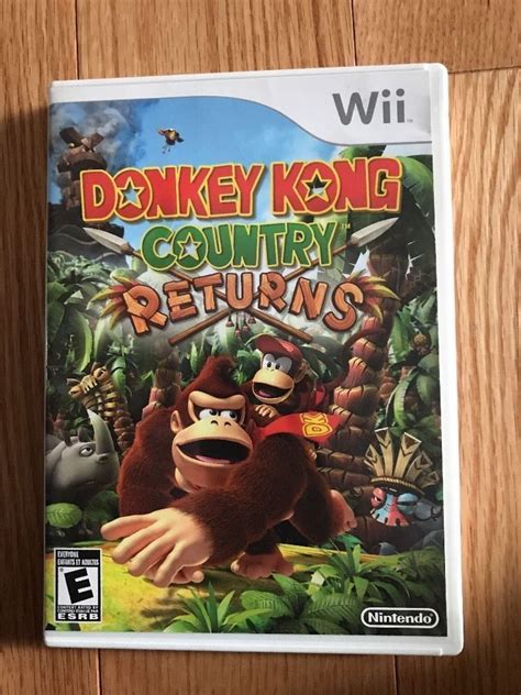 Donkey kong country returns wii cib - sqlladeg