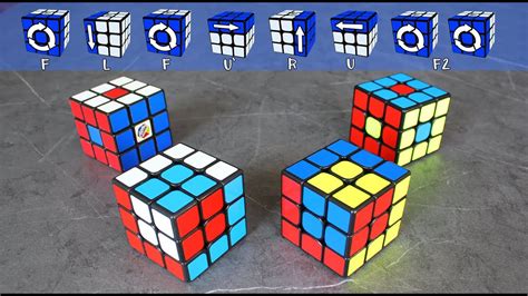 Patrones o figuras en el cubo de Rubik de 3x3 - YouTube