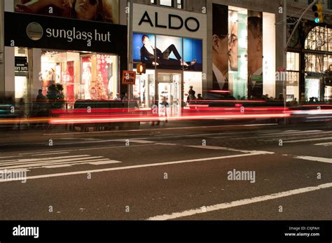 Manhattan downtown at night, New York city, USA Stock Photo - Alamy