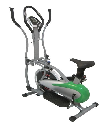 FoxHunter Elliptical Cross Trainer Exercise Bike Fitness Cardio Workout ...