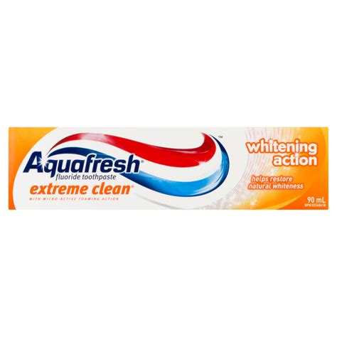 Aquafresh Extreme Clean Whitening Action Flouride Toothpaste 90 ml - MedaKi